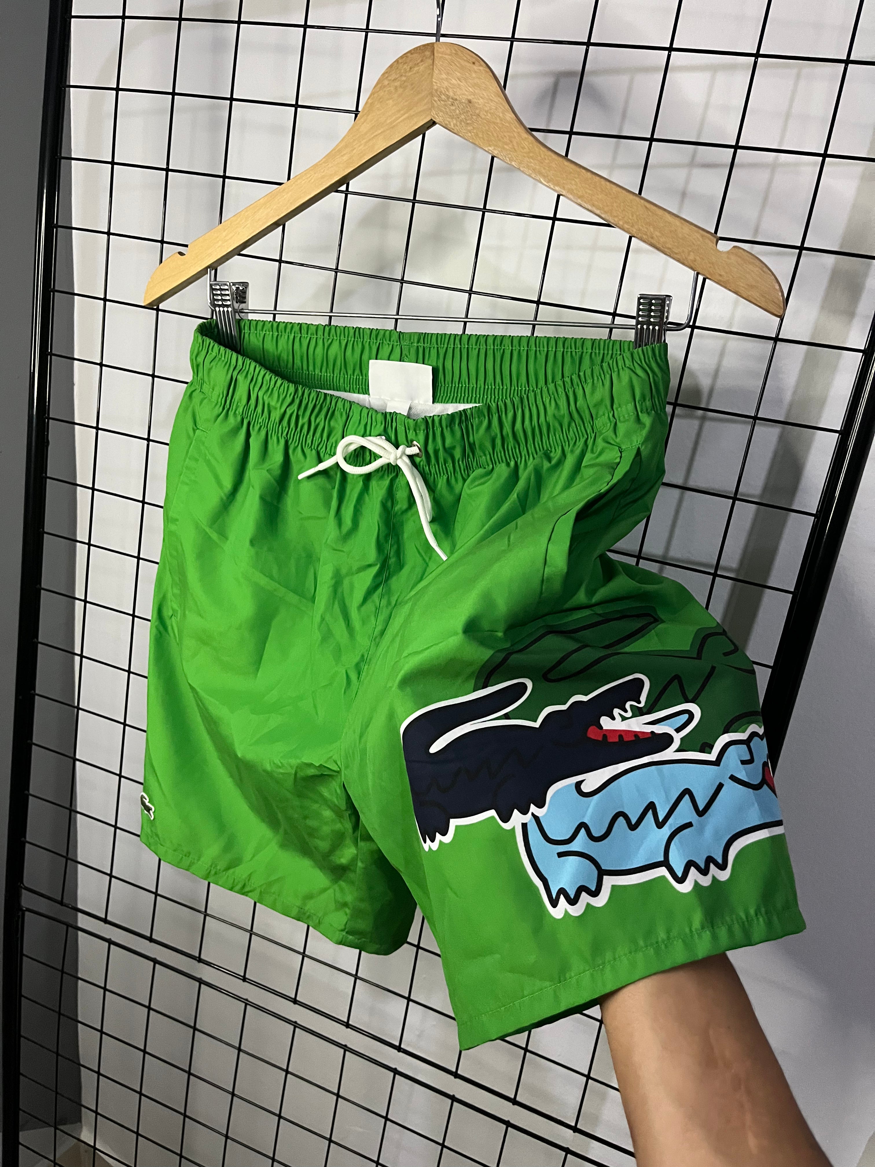 Bermuda Lacoste Sport Big croco Masculino - Verde