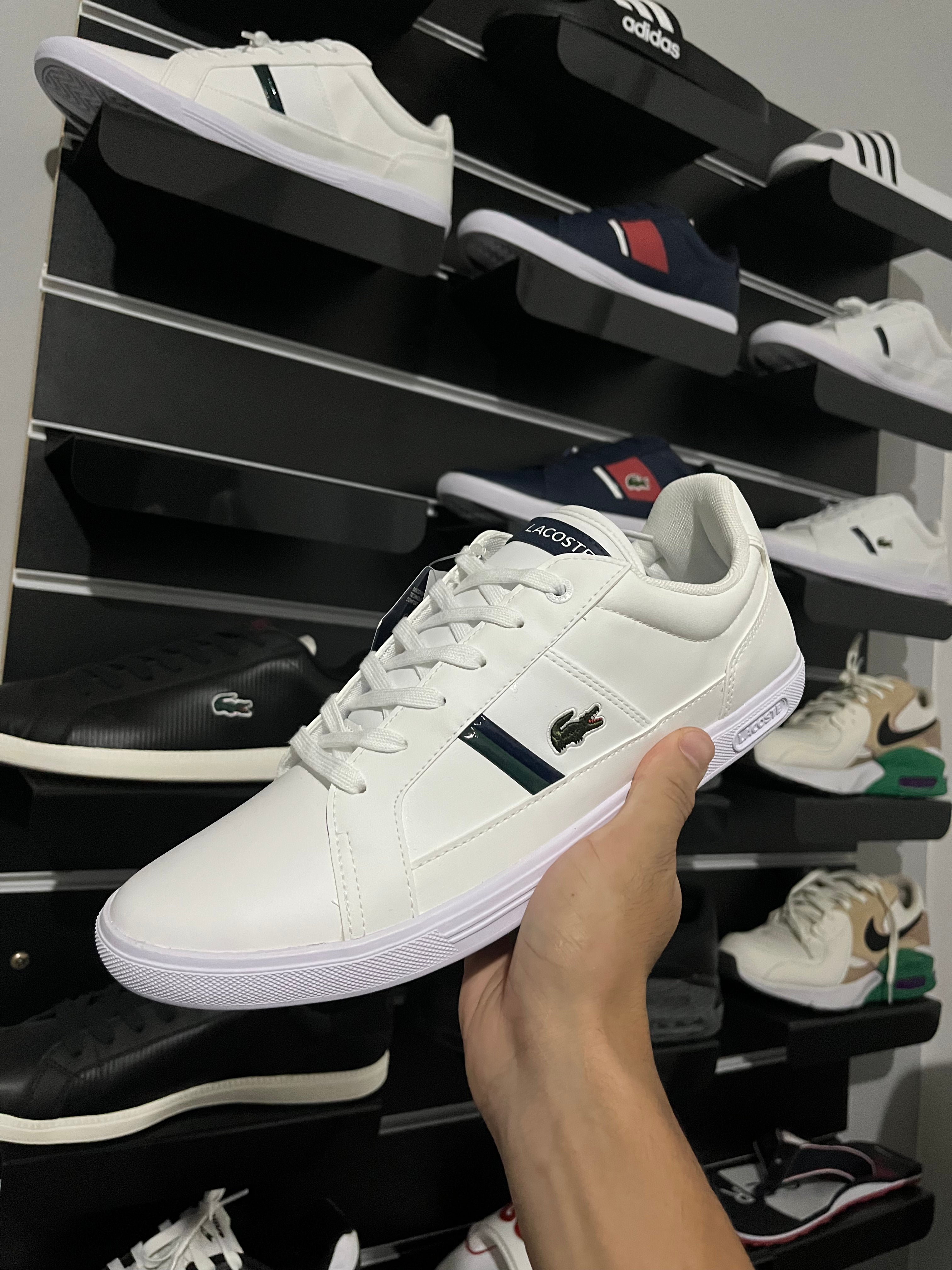 Sapatênis Lacoste Europa Casual - Branco