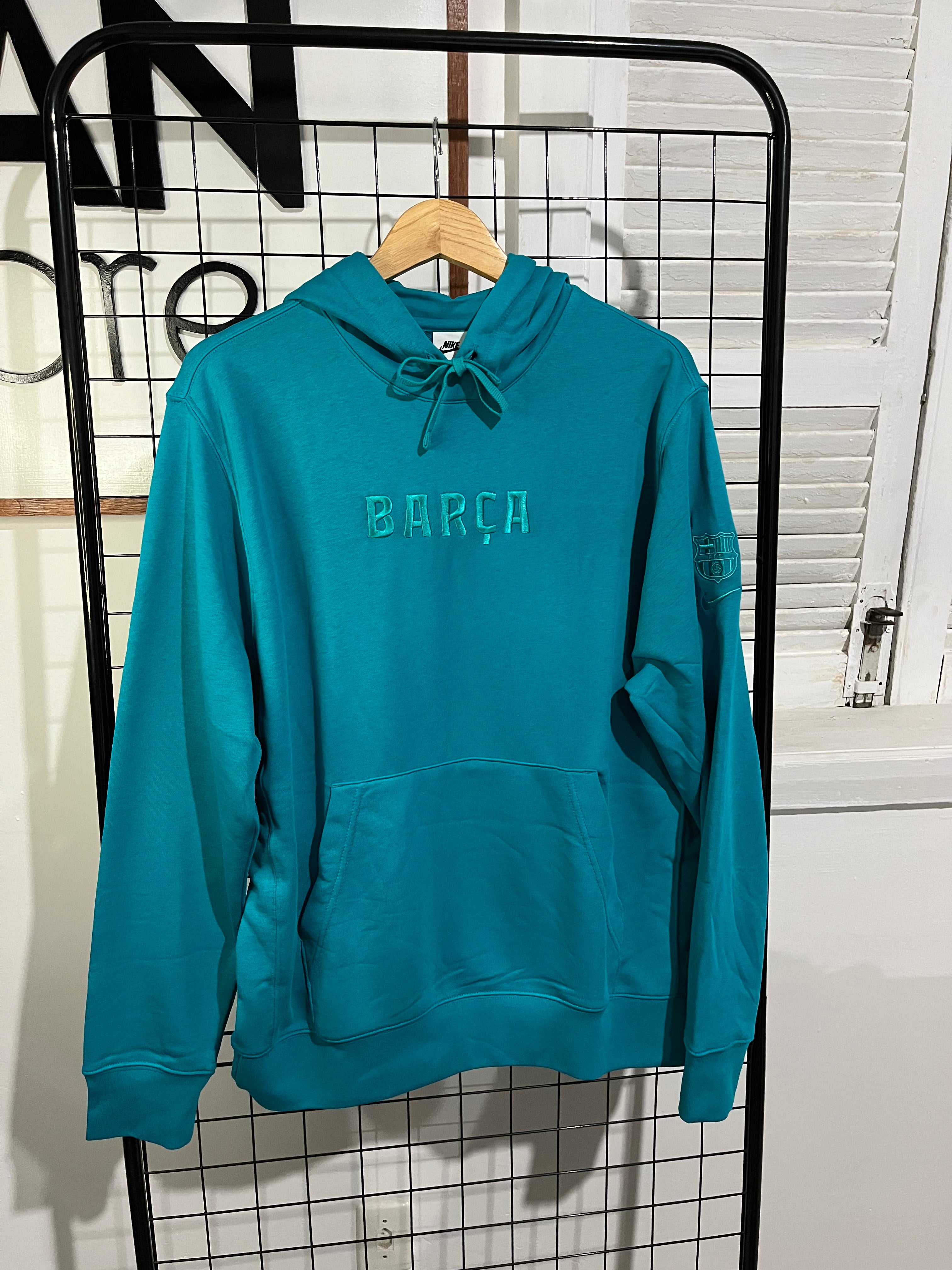 Moletom Nike Barcelona III Club French Terry Masculino