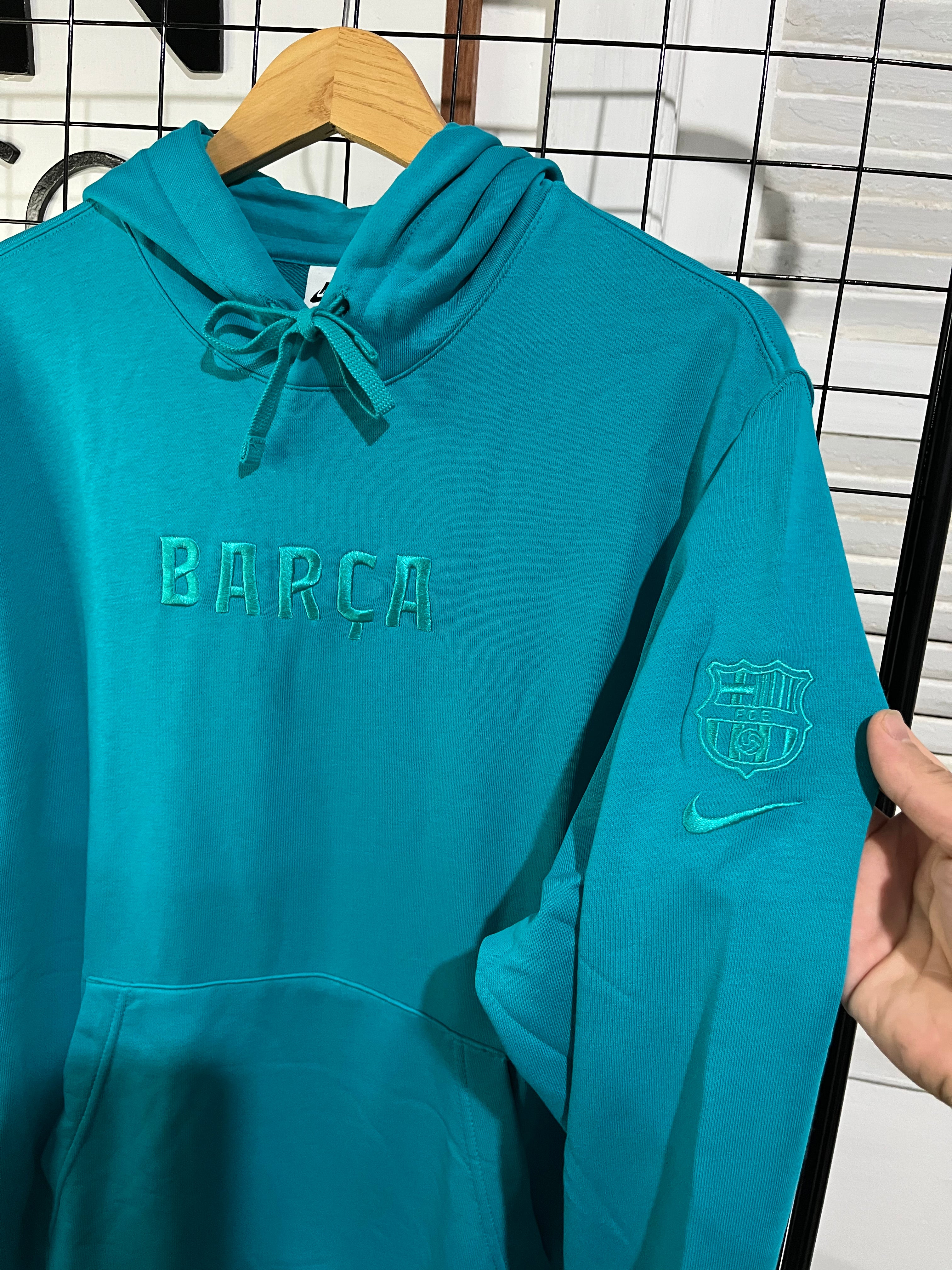 Moletom Nike Barcelona III Club French Terry Masculino
