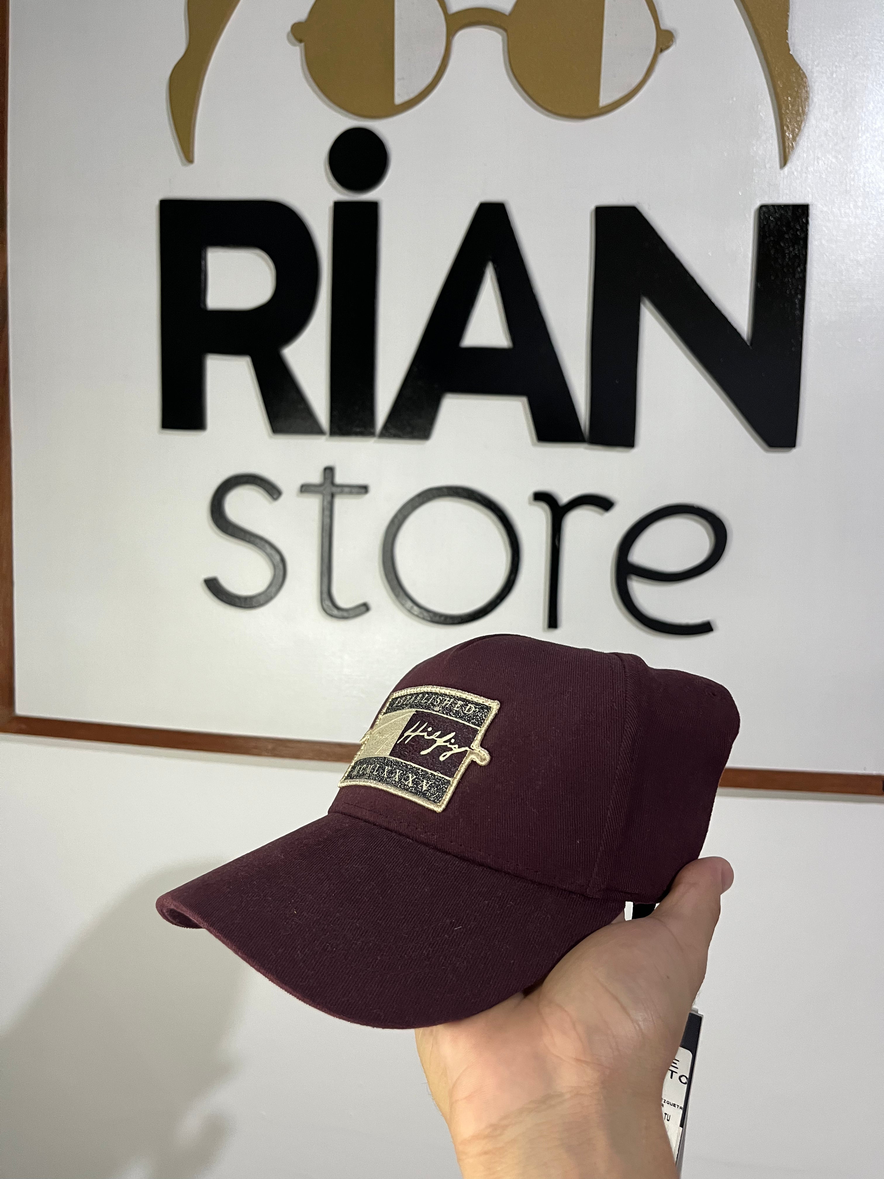 Boné Tommy Hilfiger - Bordô