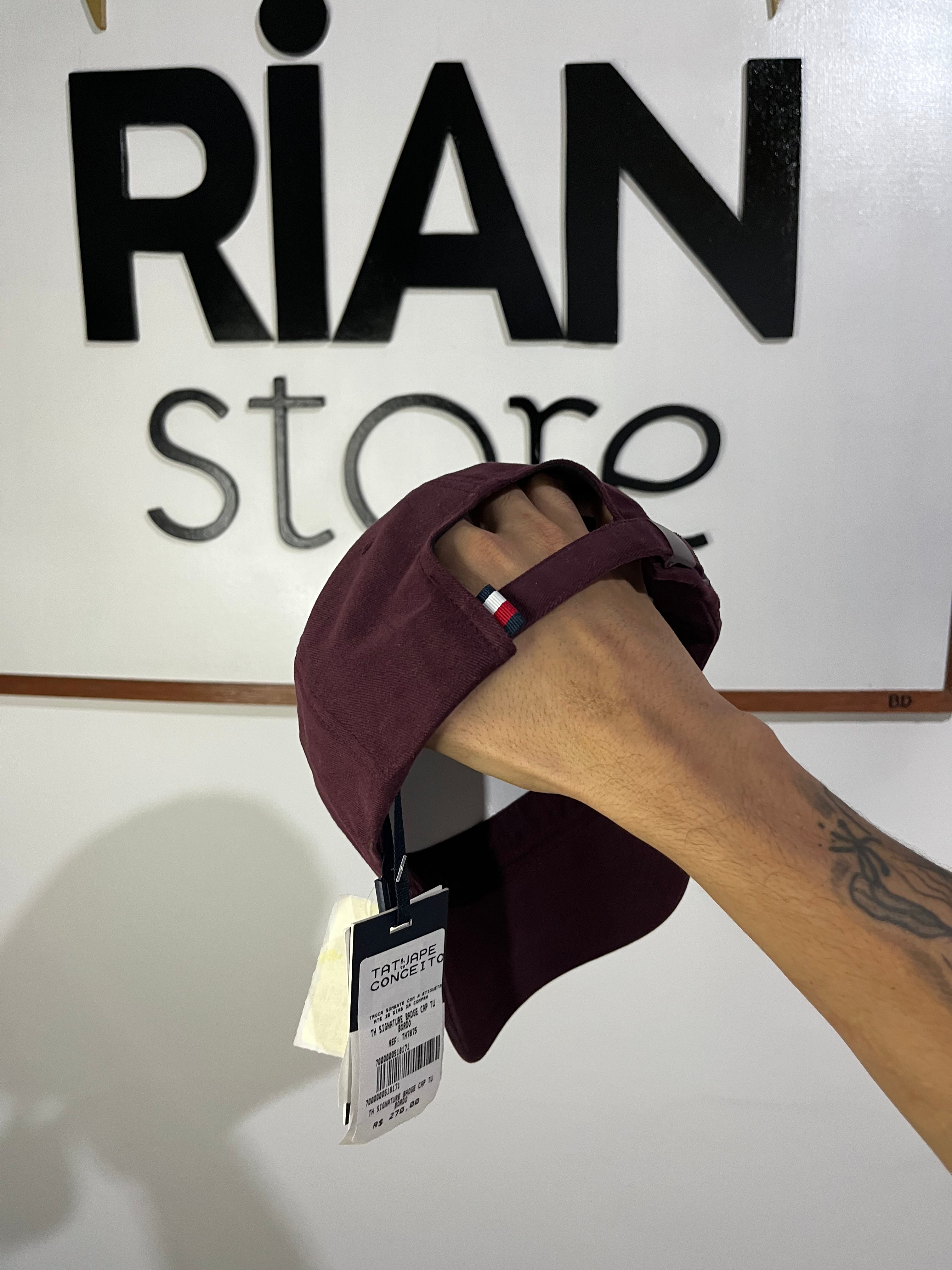 Boné Tommy Hilfiger - Bordô