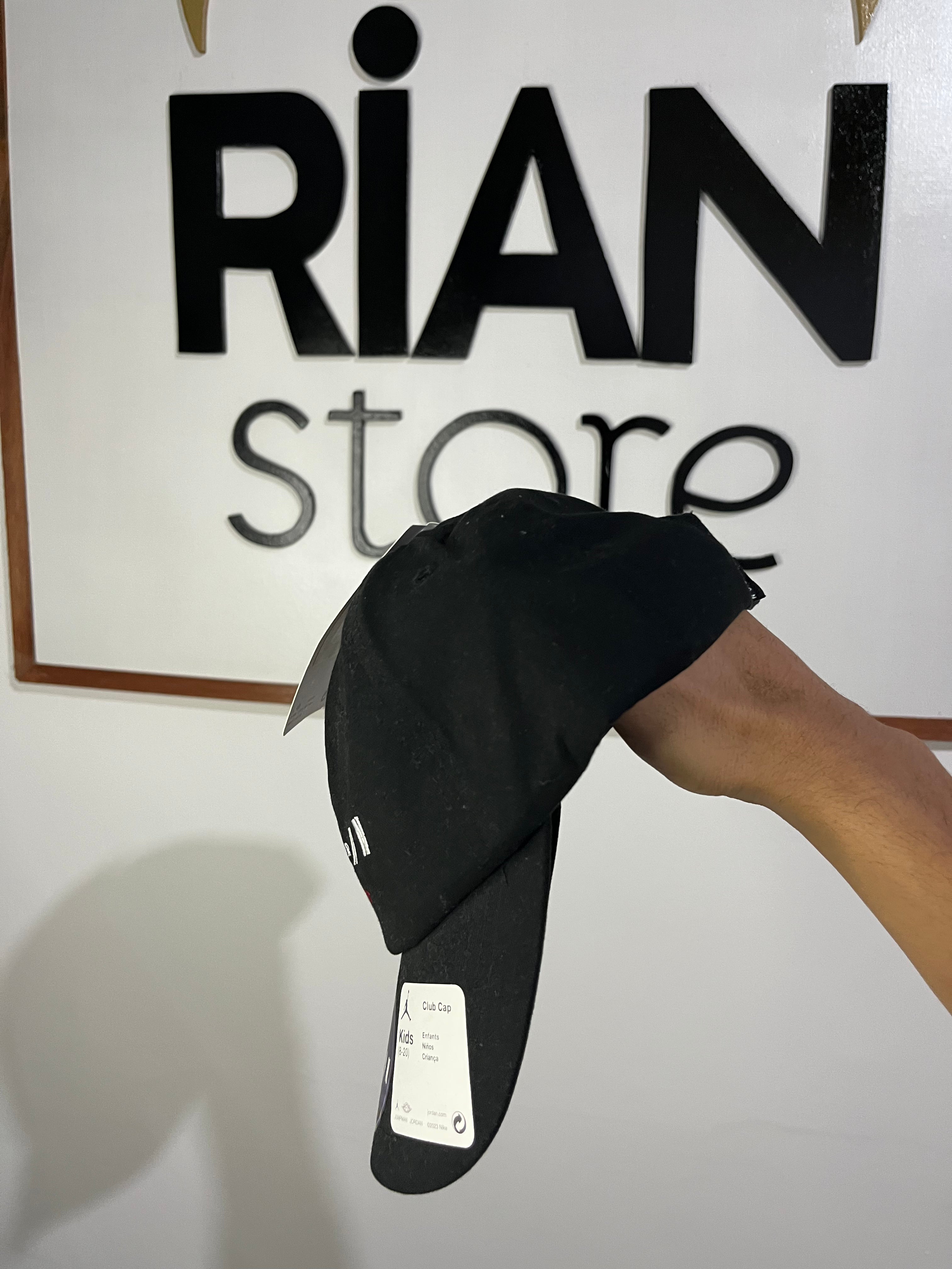 Boné Jordan Infantil Ajustável - Preto