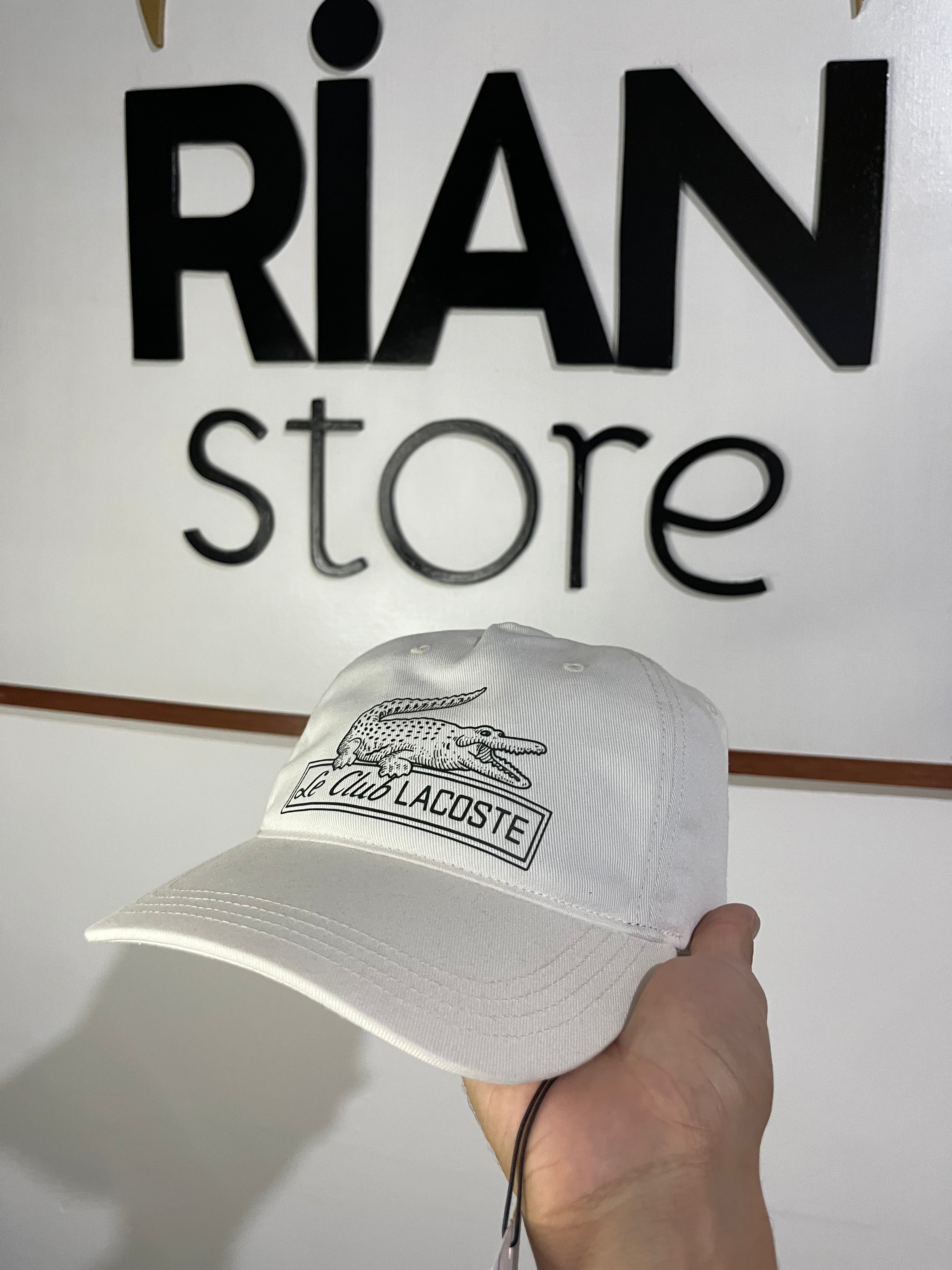 Boné Lacoste Le Club - Branco