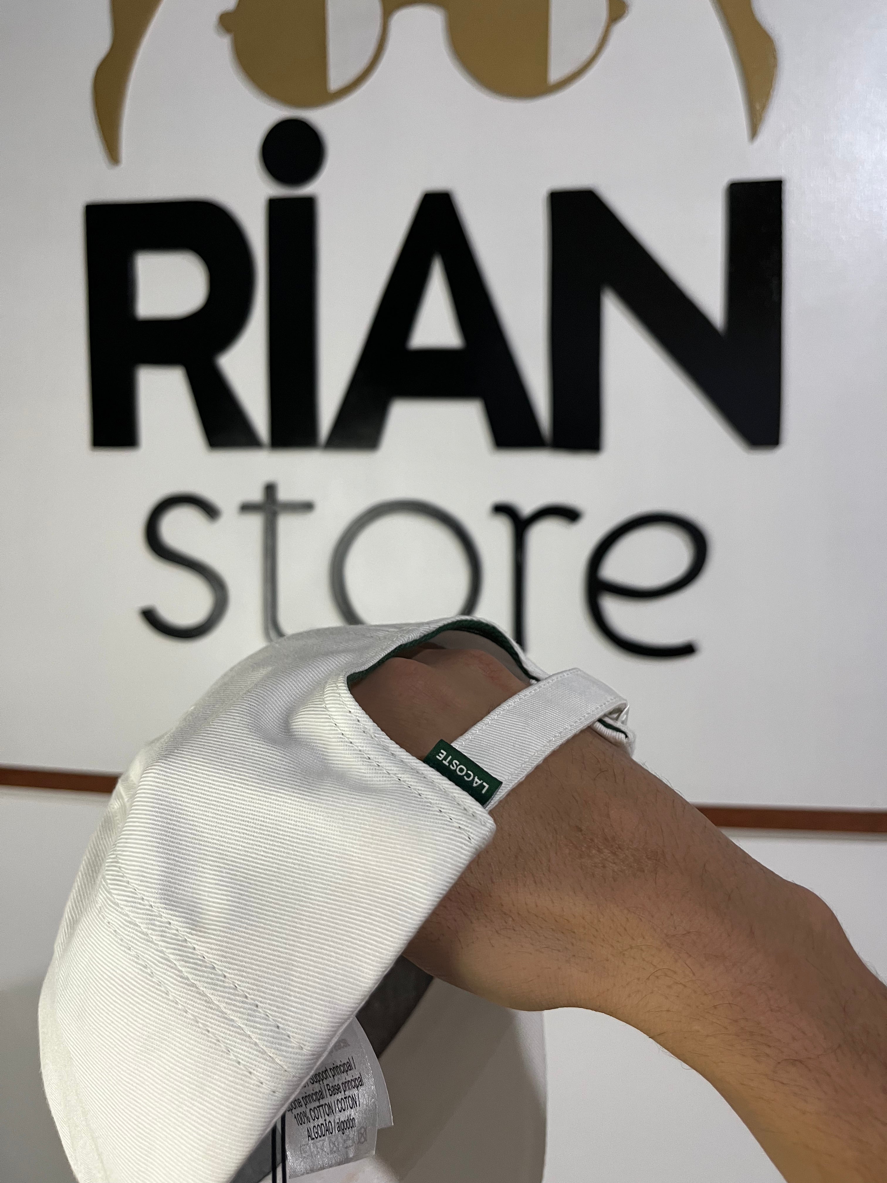 Boné Lacoste Le Club - Branco