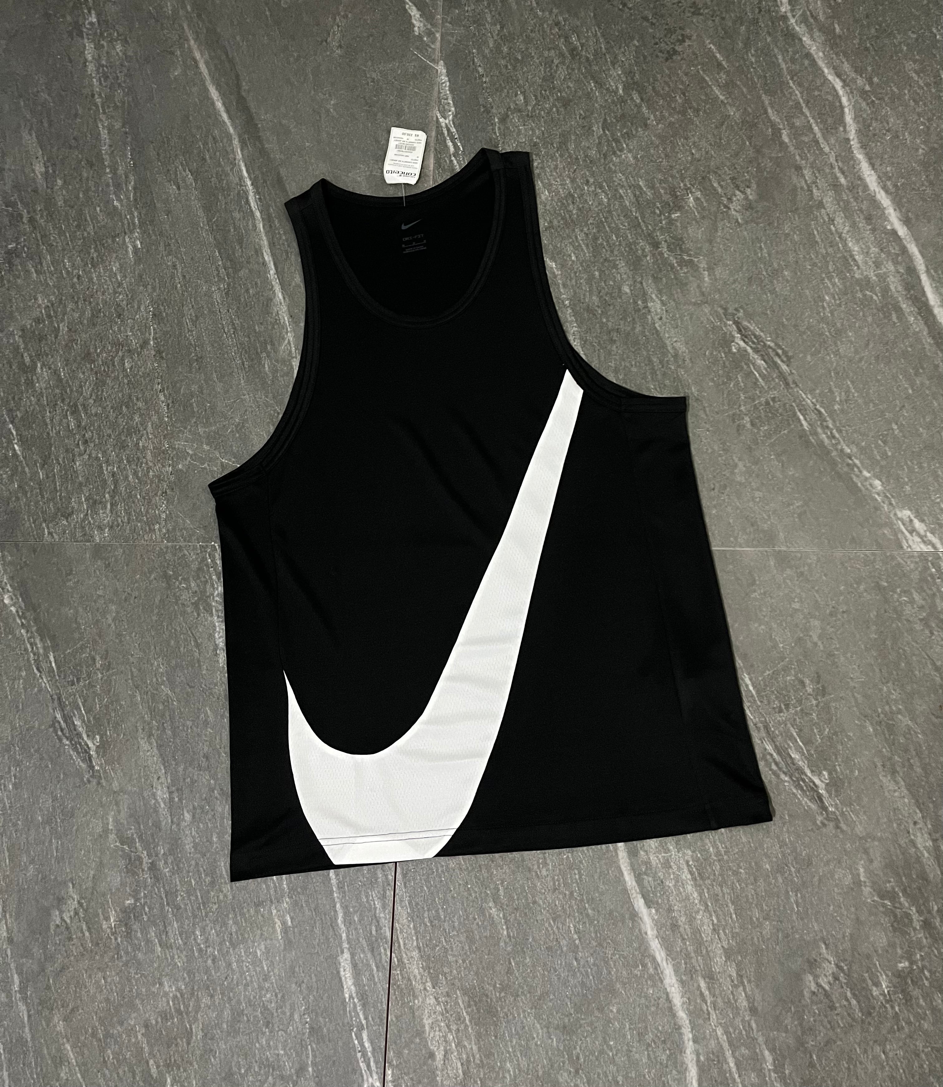 Camiseta Regata Nike Dry Fit Masculina - Preto