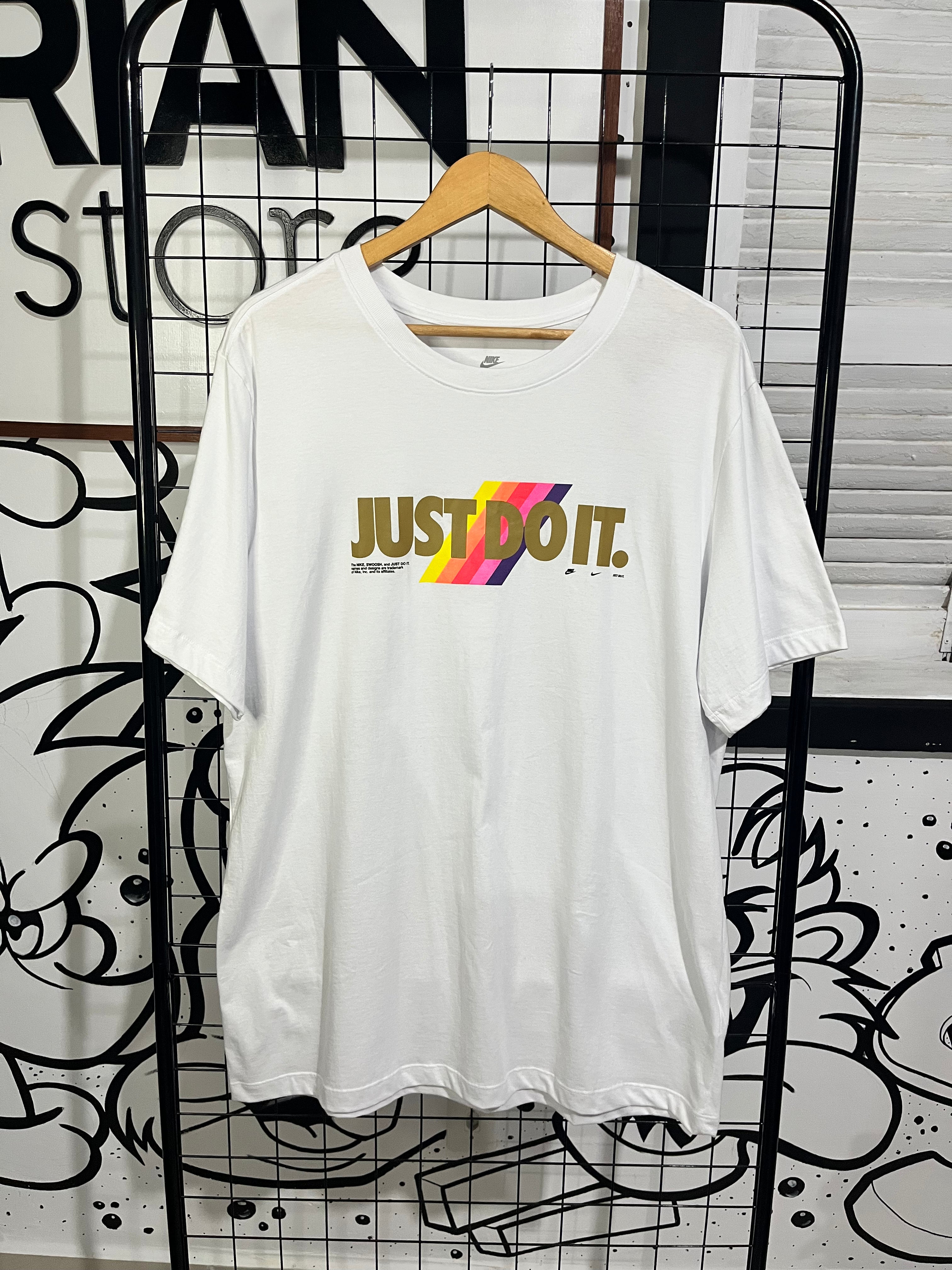 Camiseta Just do It - Branco