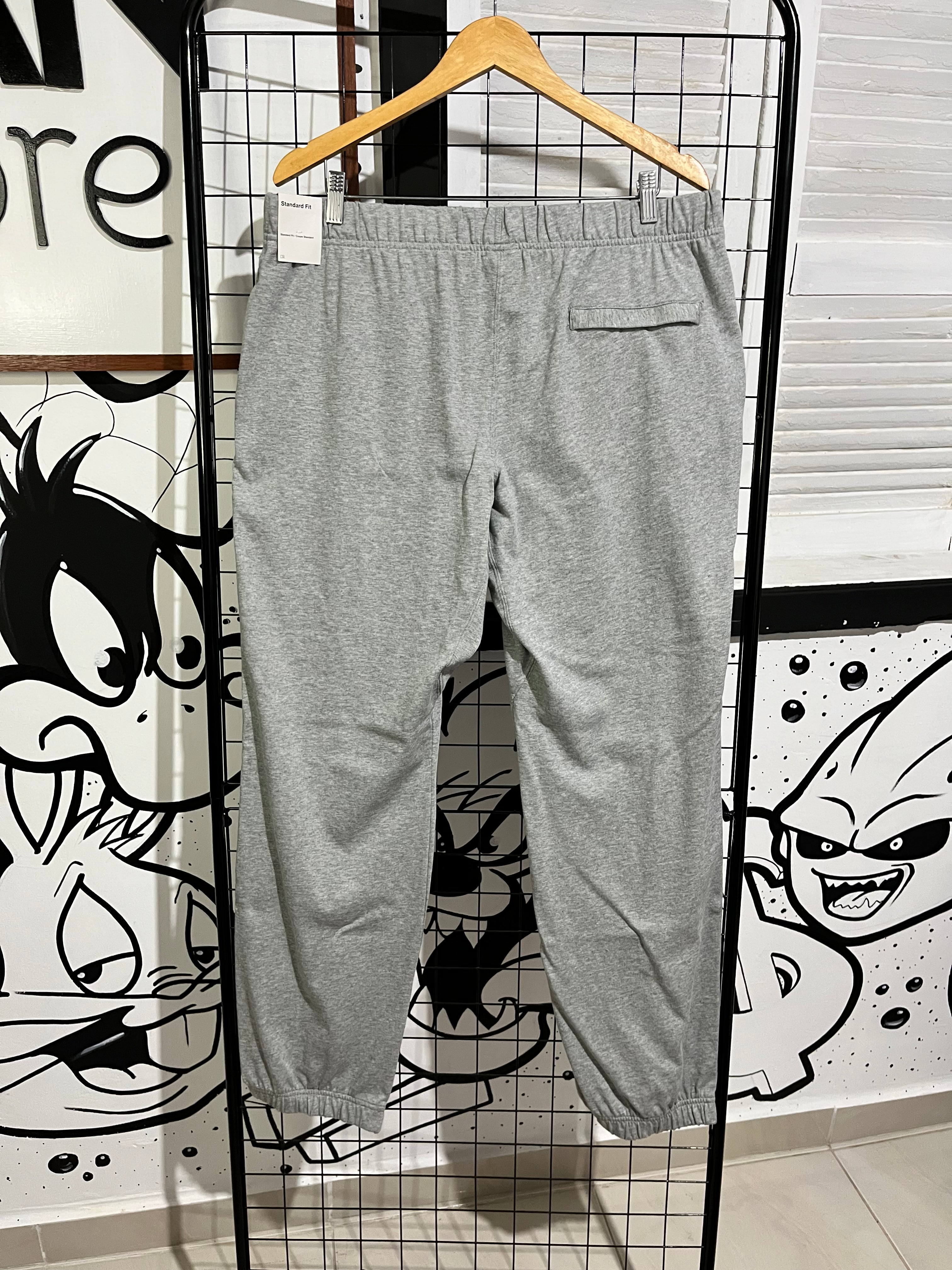 Calça Moletom Nike Swoosh Cinza