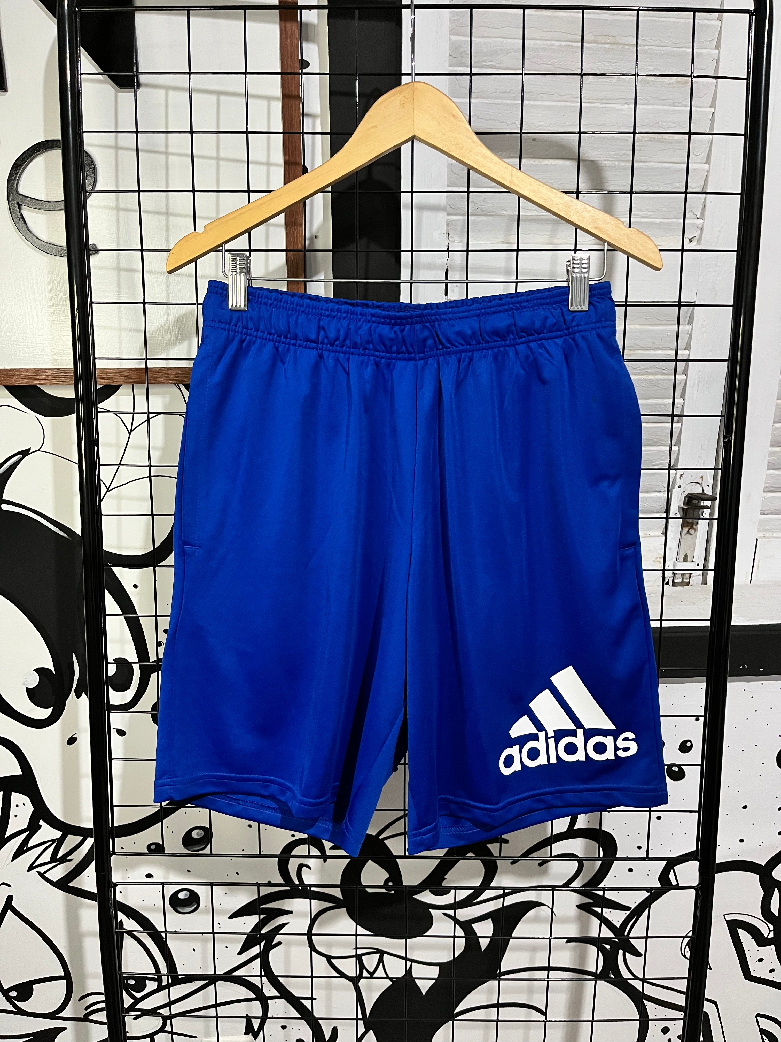 Bermuda Adidas Algodão Essentials Big Logo